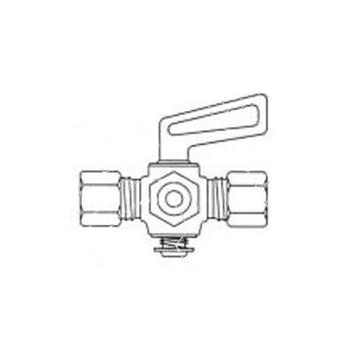 4 Way Compression Valves T1 / 4 4 Way Compression Valves T1 / 4