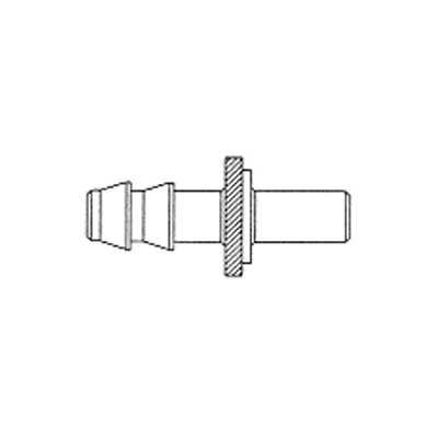 Lok on Hose Barb Tube Shank ID 3 / 8 X T3 / 8 Lok on Hose Barb Tube Shank ID 3 / 8 X T3 / 8