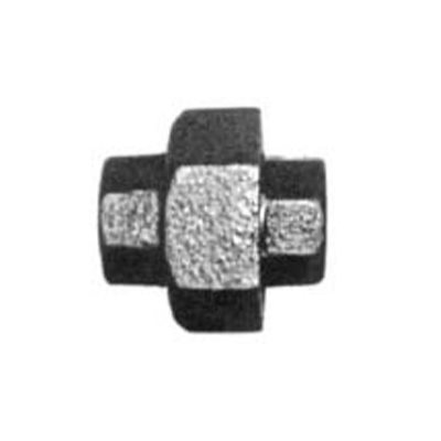 Union Black Malleable Pipe Fitting (Brass Seat) 1 / 8