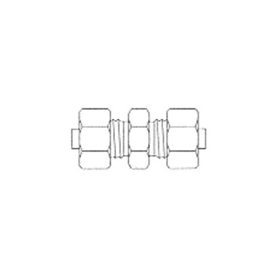 Union Compression en Laiton T1 / 4 X T1 / 4 Union Compression en Laiton T1 / 4 X T1 / 4