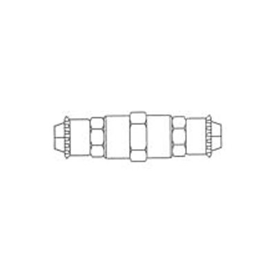 Union Réducteur de Nylon Pousse-Clip T1 / 4 X T5 / 32 Union Réducteur de Nylon Pousse-Clip T1 / 4 X T5 / 32