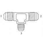 Union en Té (Réduction ou Agumentation sur Branche)T1-5 / 8 X T2-5 / 8 X T3-3 / 9