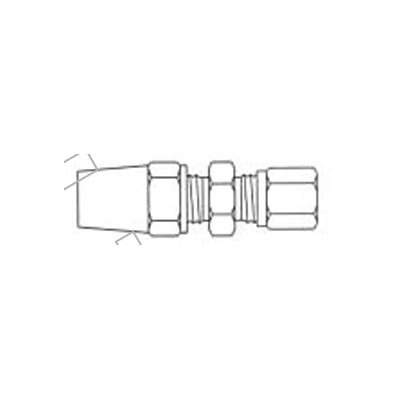 Adapteur Union en Nylon Raccord de Frein à Air T1 / 4 X T1 / 4 Adapteur Union en Nylon Raccord de Frein à Air T1 / 4 X T1 / 4
