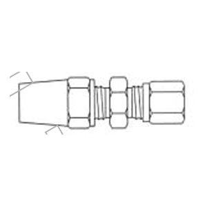 Adapteur Union Raccord de Frein à Air pour la Tuyauterie en Nylon