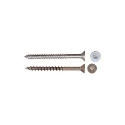 10 X 3-1 / 2 Vis Pour Bois Traité Tête Plate Enduit Céramique Brun Gros Filet 10 X 3-1 / 2 Vis Pour Bois Traité Tête Plate Enduit Céramique Brun Gros Filet