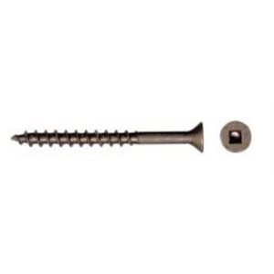 #10 Flat Head Square Socket Wood Screws Silicon Bronze
