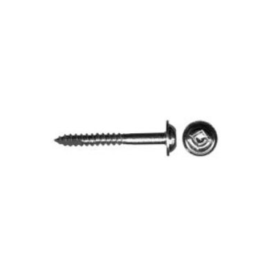 8 X 2 Pan Washer Head Socket Hardwood Screws, Steel Type 17