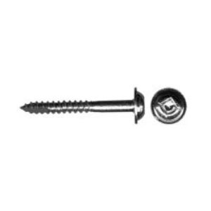 #8 Pan Washer Head Socket Hardwood Screws, Steel Type 17