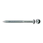 9 X 1-3 / 4 Round Head Socket Wood Screws (Bulk)